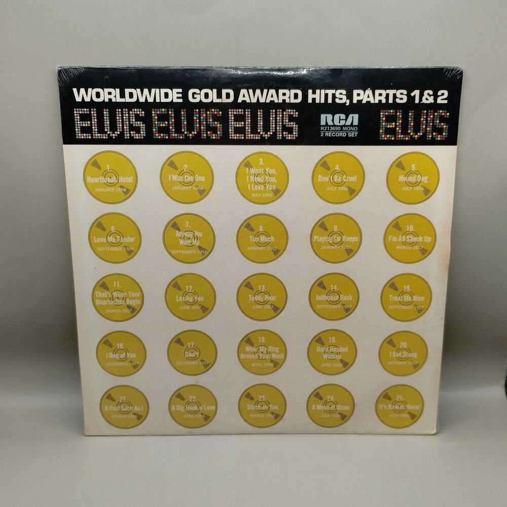 Elvis Presley Worldwide Gold Award Hits, Parts 1 & 2